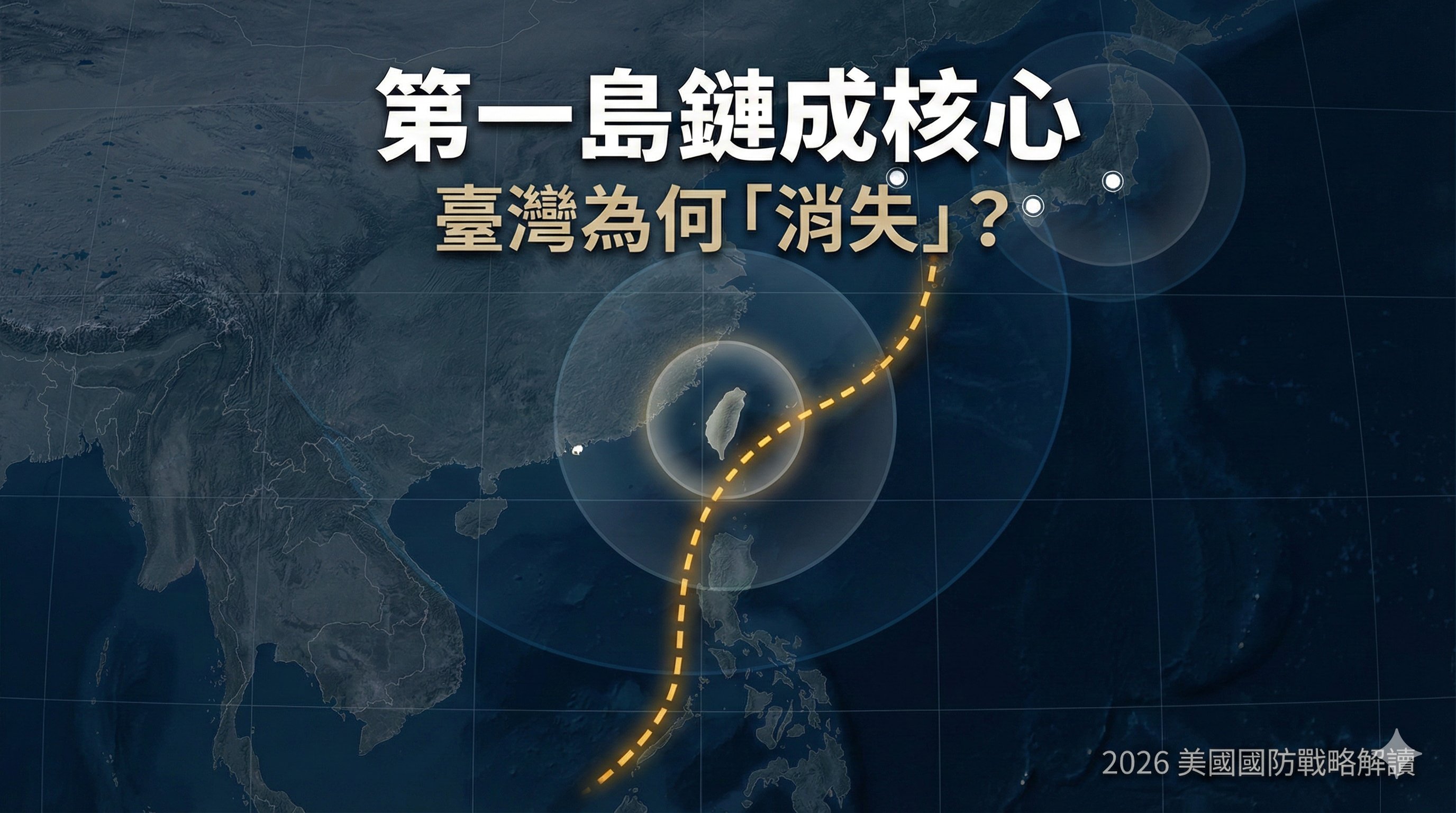 美國 2026 國防戰略解讀:第一島鏈成核心,但臺灣為何「消失」了?