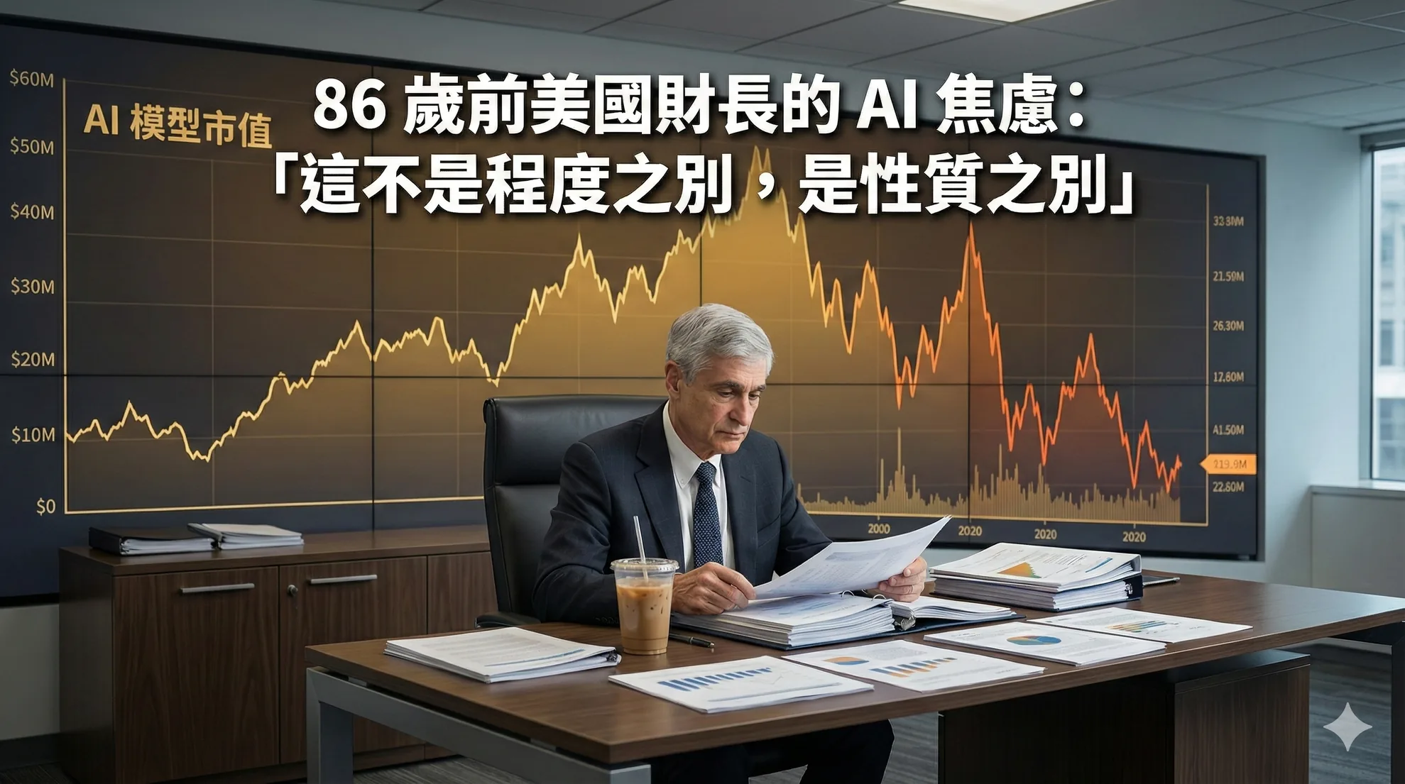 86 歲前美國財長的 AI 焦慮:「這不是程度之別,是性質之別」