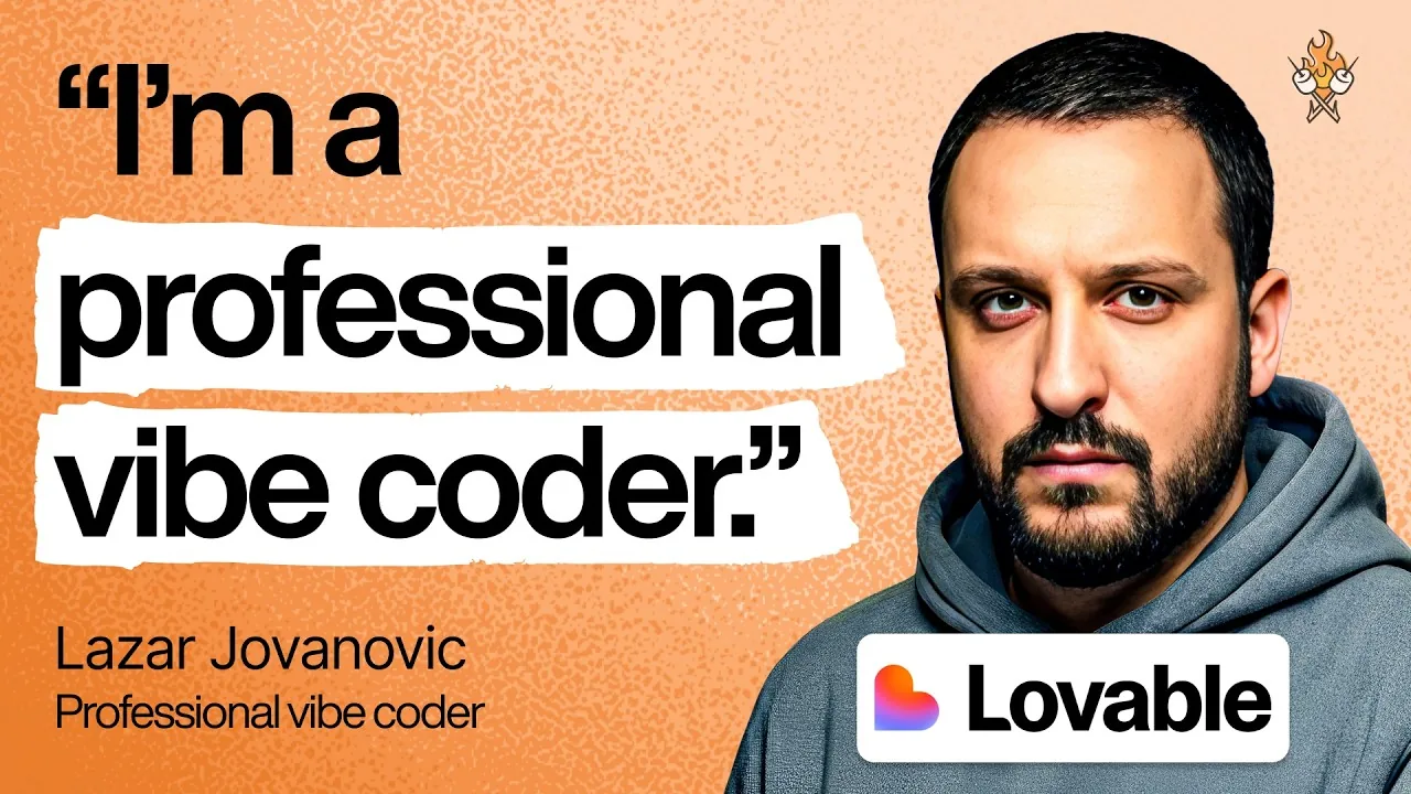 不會寫程式的人,如何靠 Vibe Coding 拿到正職?Lovable 首位「氛圍工程師」的實戰方法論